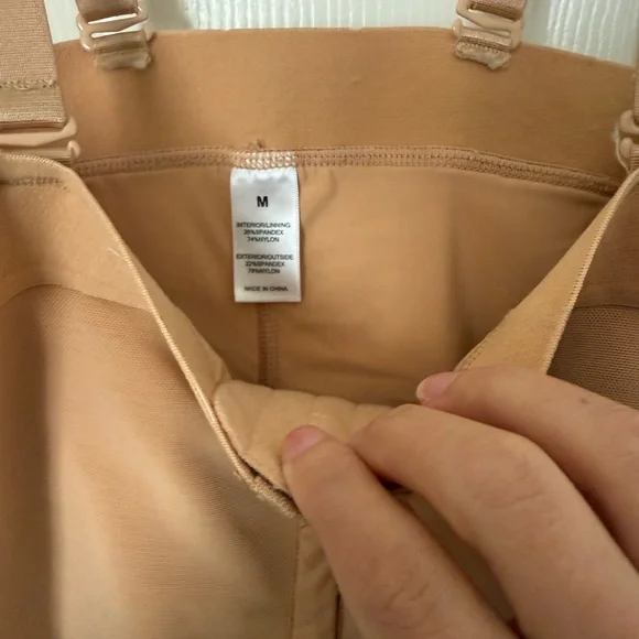 GQF Tan Shapewear Bodysuit medium - Picture 3 of 4